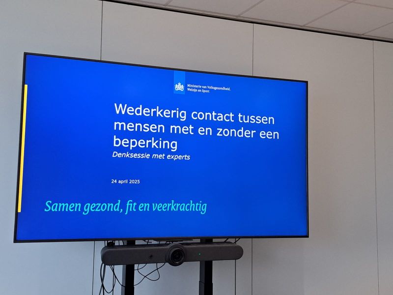 Denksessie bij Min van VWS - 24 april 2025