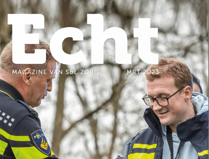 S&L Zorg: Magazine ECHT- Artikel Ervaringsdeskundigheid